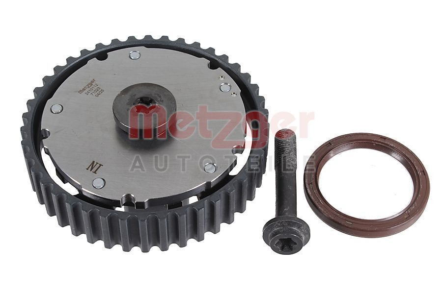Regulador do veio de excêntricos METZGER 2410112 METZGER 2410112 Roda dentada árvore de cames FORD MONDEO 2009