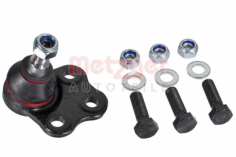 METZGER Rótula de suspensão 57036508 Kit de montagem da rótula de suspensão METZGER Renault Symbol 57036508