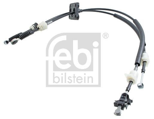 FEBI BILSTEIN Cable, manual transmission 198395 FEBI BILSTEIN 198395 Citroen Jumper 250 Van gear selector cable replacement