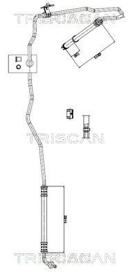 TRISCAN Servoleitung 8516 16002 8516 16002 TRISCAN Ford Transit Custom Bus Servoleitung Preis
