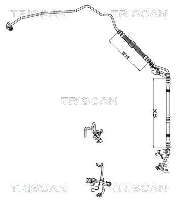 TRISCAN Servoleitung 8516 16005 8516 16005 TRISCAN Ford Transit Custom Bus Servoleitung Kosten