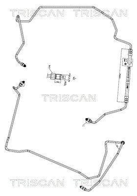TRISCAN Hydraulická hadica pre riadenie 8516 27001 TRISCAN 851627001 Hydraulické hadice riadenie Volvo XC90 1 cena