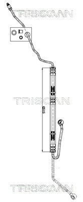 TRISCAN Stuurbekrachtiging slang 8516 29001 TRISCAN 8516 29001 Hydraulische slang besturing Polo 9N goedkoop