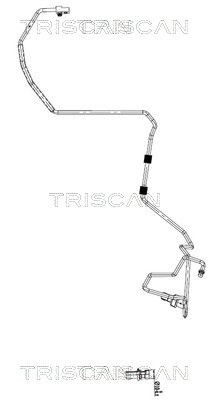 Hoge druk- / lage drukleiding, airconditioning TRISCAN 9010 69001 TRISCAN 9010 69001 Airco slang SUZUKI SWIFT 2010