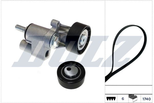 DOLZ Σετ ιμάντων poly-V SKD313A DOLZ Κιτ ιμάντα κίνησης MINI SKD313A