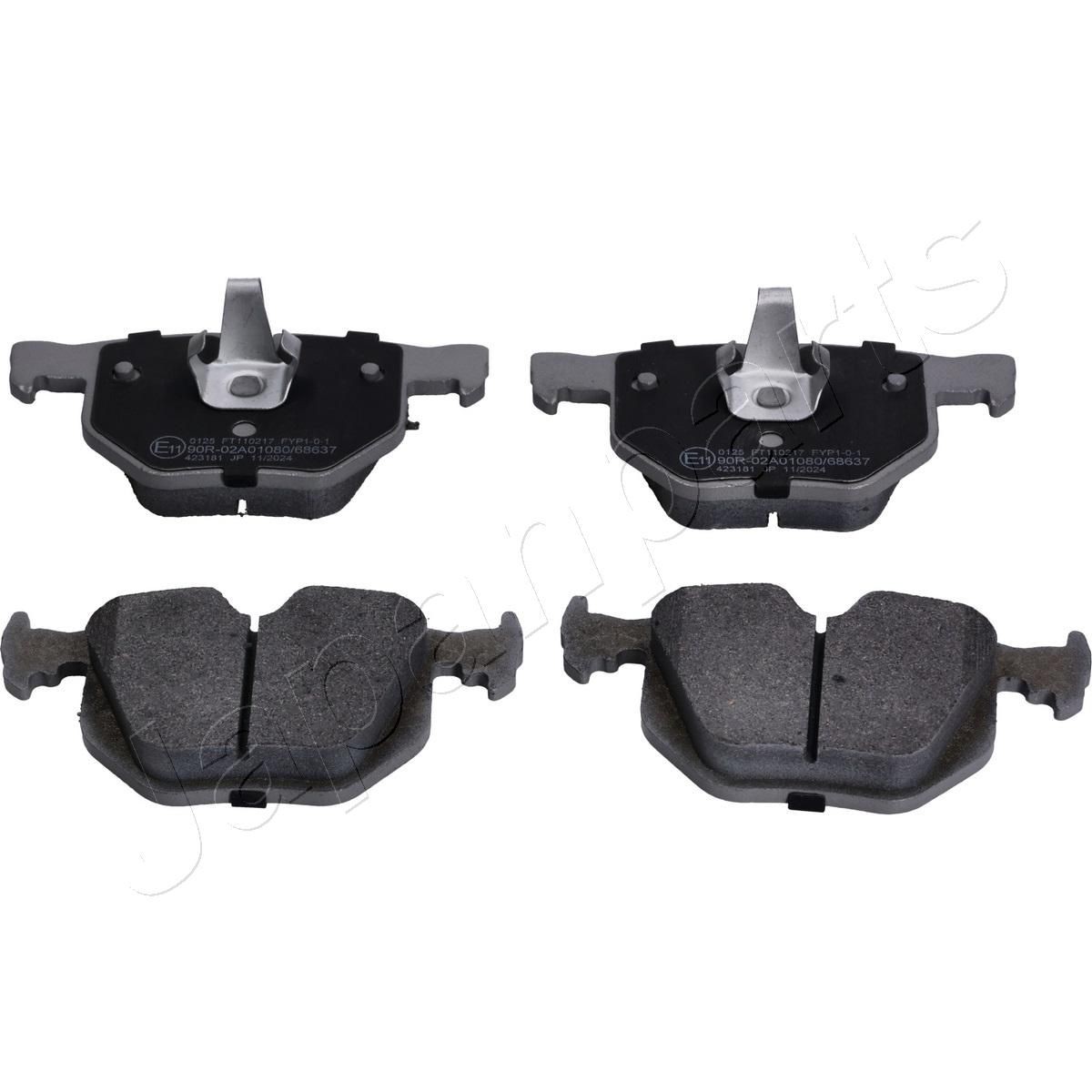 JAPANPARTS Brzdové doštičky/platničky PP-0125AF Brzdové doštičky / platničky JAPANPARTS Land Rover DEFENDER PP-0125AF