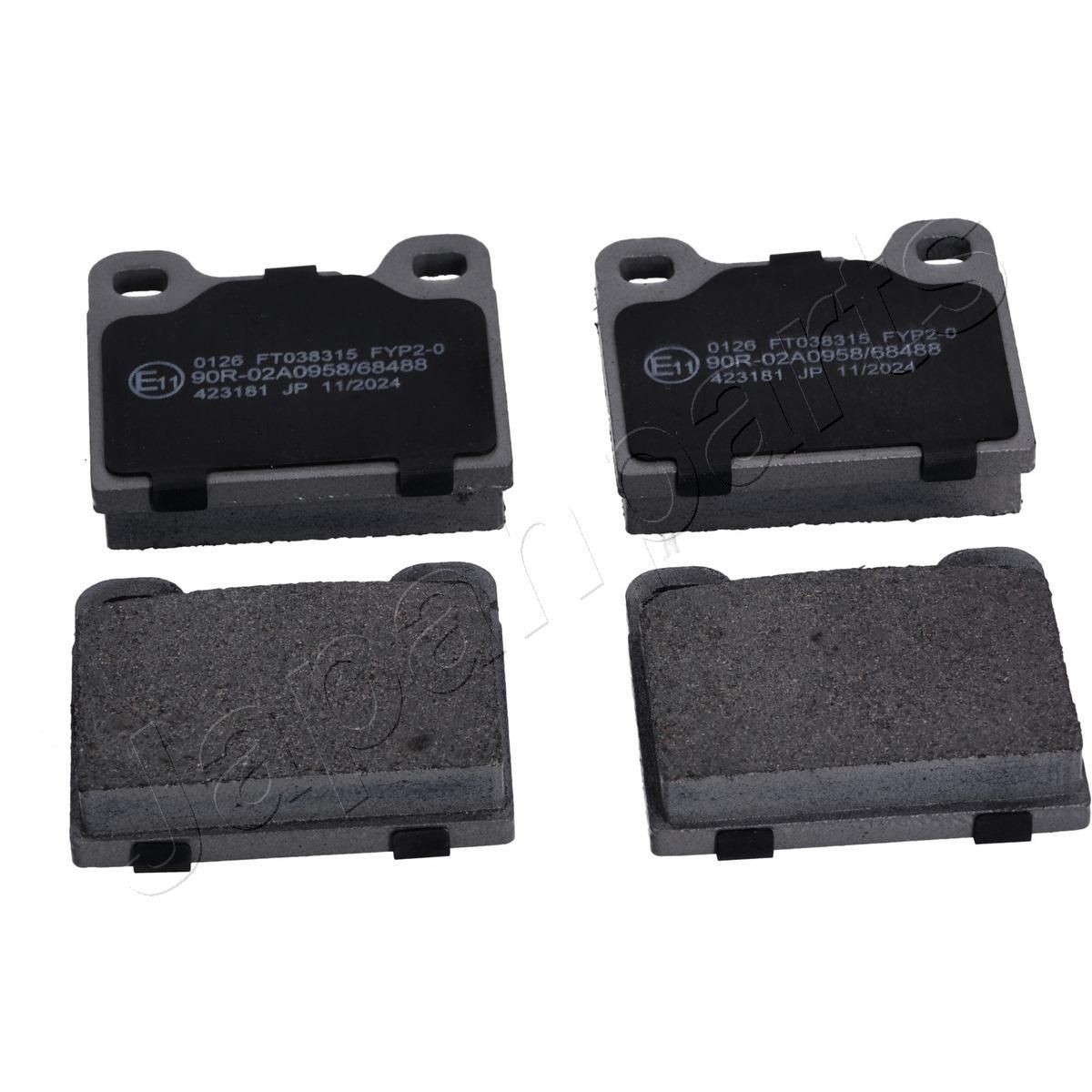 JAPANPARTS Bremžu kluči PP-0126AF Sporta bremžu kluči JAPANPARTS Saab 95 Universālis PP-0126AF