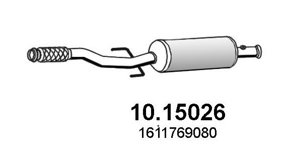 ASSO Roetfilter (DPF) 10.15026 Dieselpartikelfilter ASSO 5-serie 10.15026 goedkoop