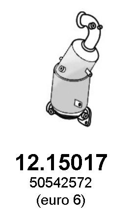 ASSO Hiukkassuodatin 12.15017 12.15017 ASSO Hiukkassuodatin BMW 5-sarja hinta