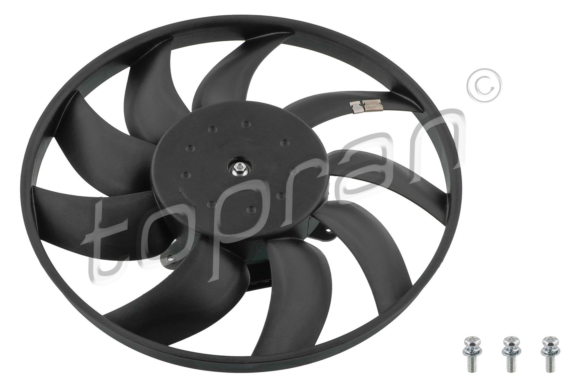TOPRAN Køleventilator 117 987 117 987 Køleventilator MERCEDES-BENZ C-klasse TOPRAN