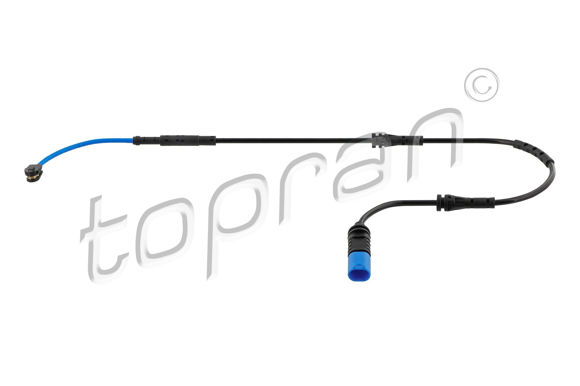 TOPRAN Výstrażný kontakt opotrebenia brzdového oblożenia 504 465 504 465 Snímač opotrebenia brzdových platničiek MERCEDES-BENZ SL TOPRAN