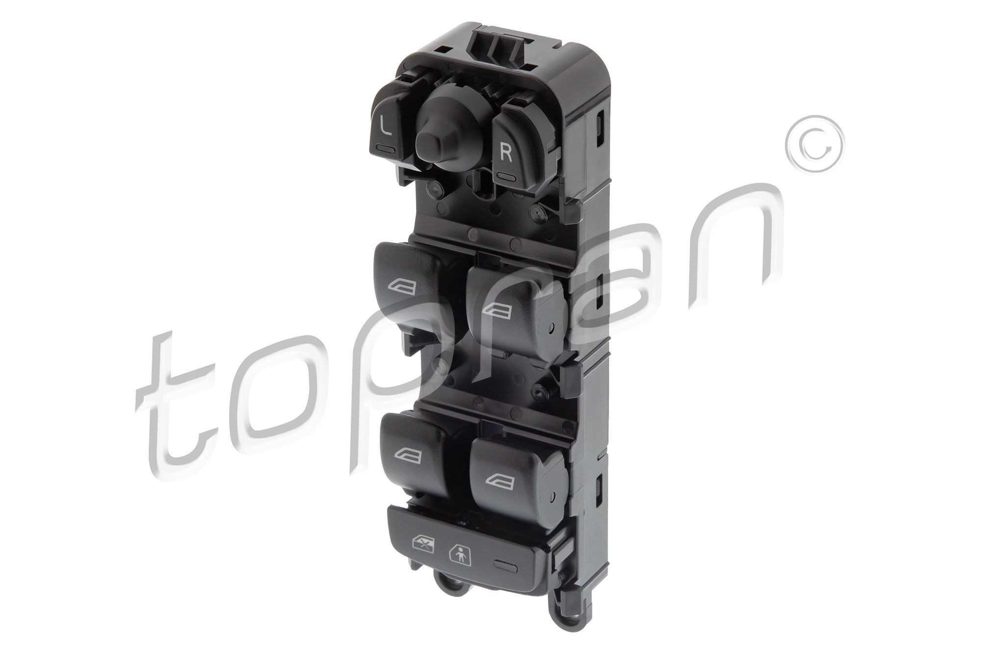Interruptor, elevadores dos vidros TOPRAN 602 247 TOPRAN 602 247 Botão de vidro elétrico VOLVO V70 2004