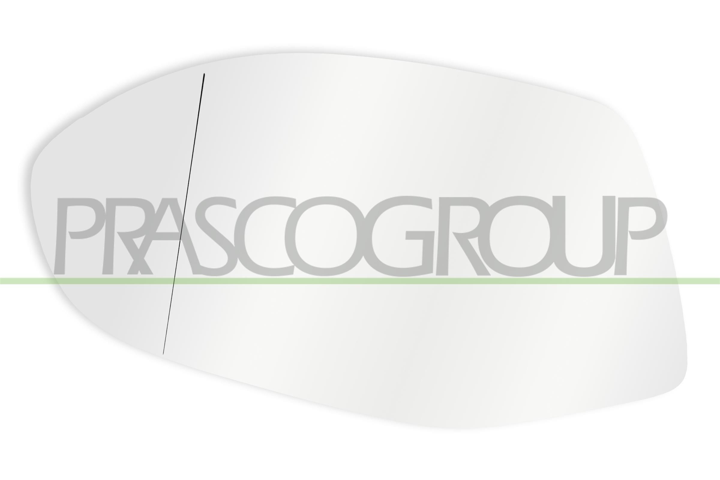 Spoguļstikls, Ārējais atpakaļskata spogulis PRASCO AD0507514 PRASCO AD0507514: Atpakaļskata spogulis Audi A7 2019