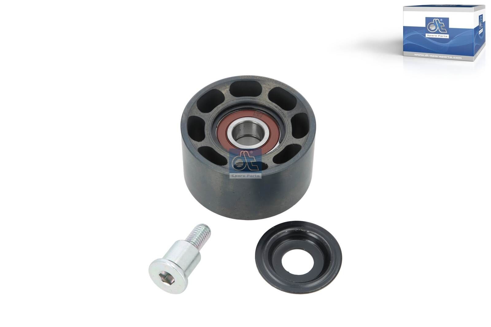 DT Spare Parts Spriegotājrullītis, Ķīļrievu siksna 1.00439 1.00439 Spriegotājrullītis DT Spare Parts PEUGEOT 307