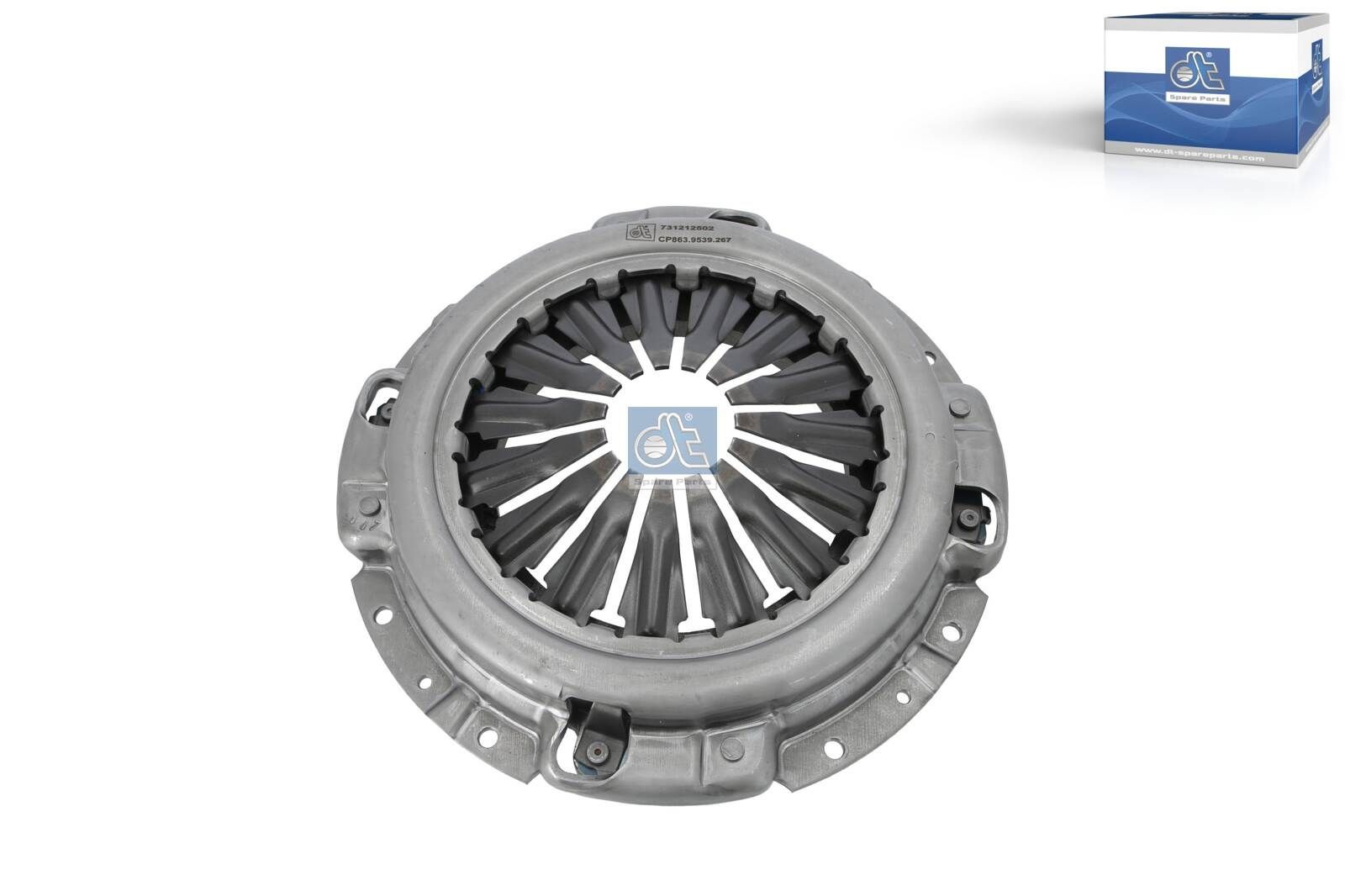 DT Spare Parts Prítlačný tanier spojky 15.00267 Prítlačný tanier spojky Volkswagen DT Spare Parts 15.00267