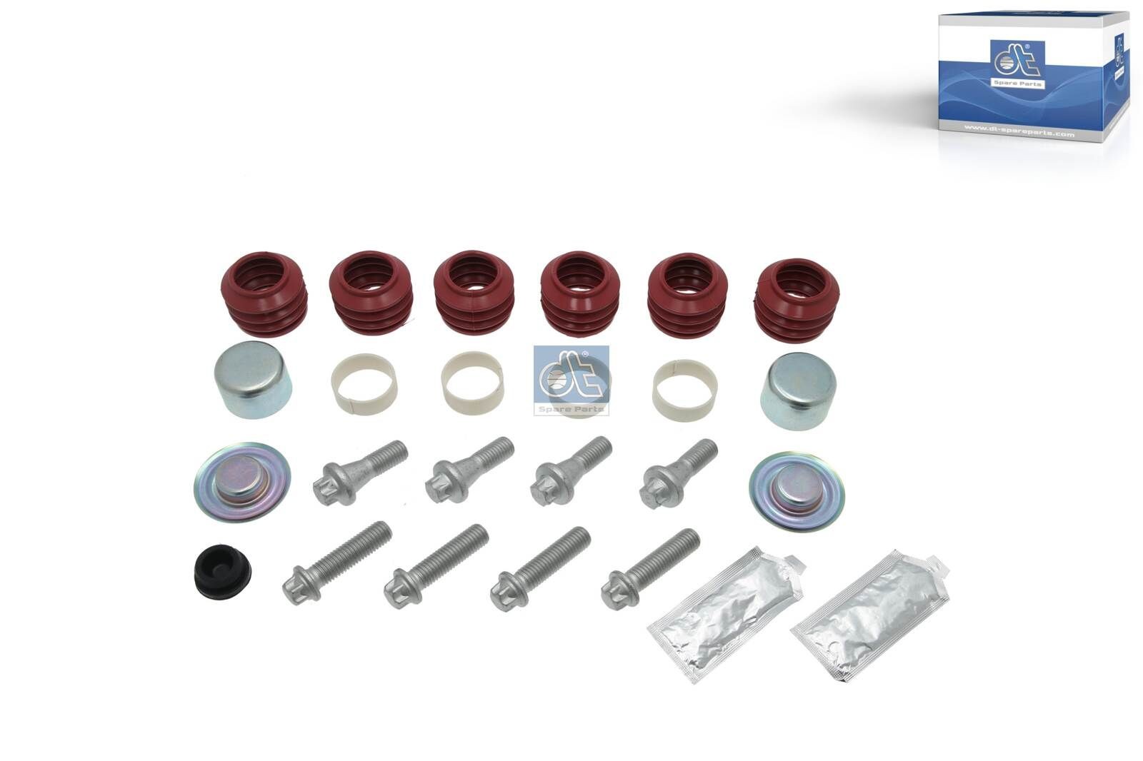 DT Spare Parts Kit di revisione della pinza freno 2.94337 2.94337 costo Kit revisione pinze freno TOYOTA YARIS DT Spare Parts