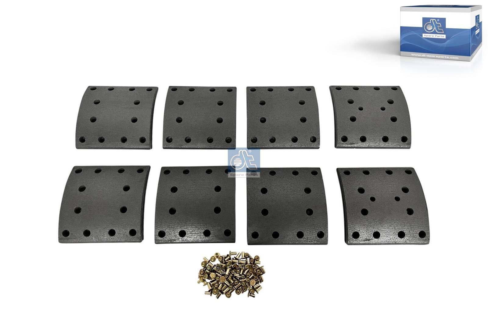 DT Spare Parts Remvoeringsset, trommelrem 7.92423 Handremschoen set DT Spare Parts A1 7.92423 goedkoop