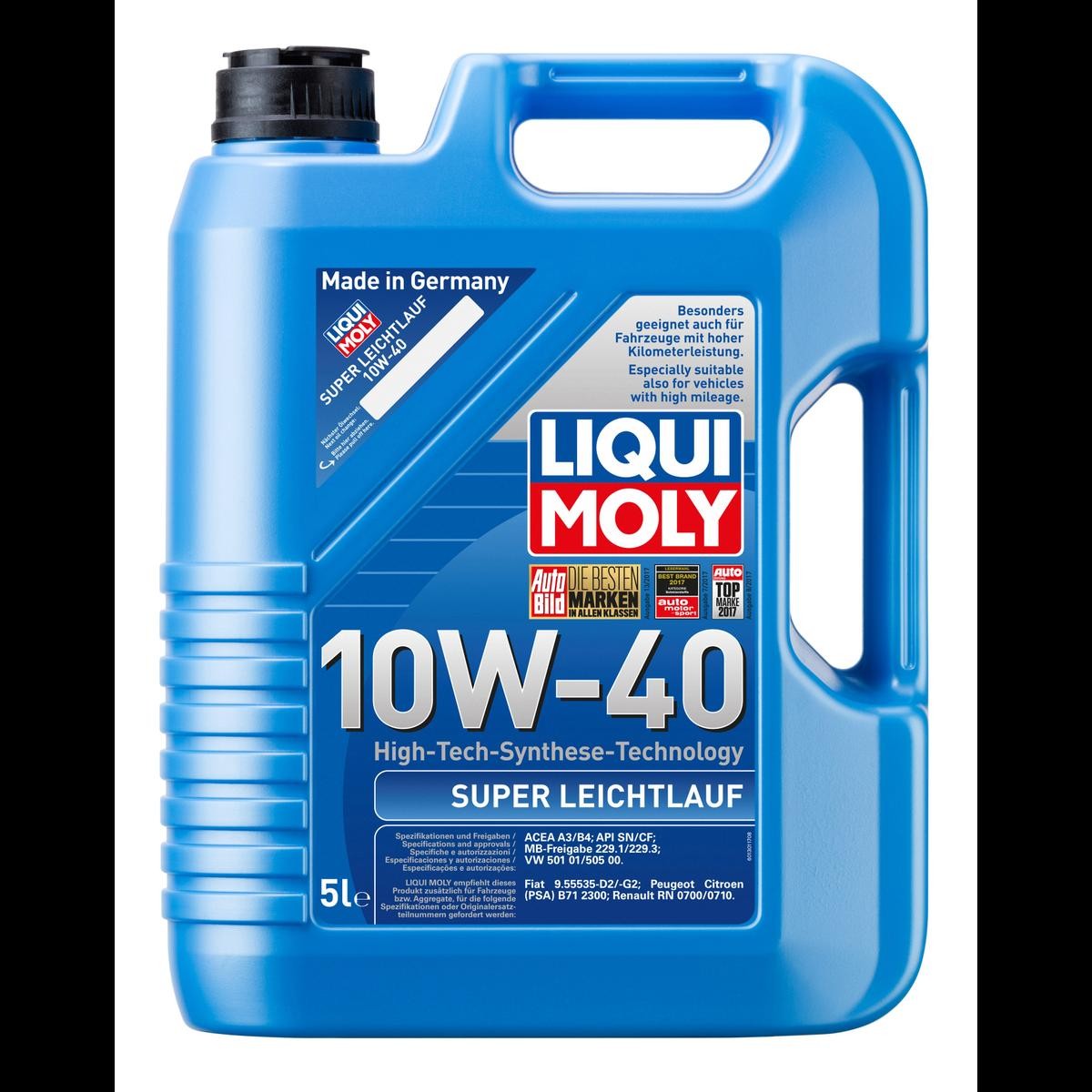LIQUI MOLY Motorolja 1301 LIQUI MOLY 1301 Motorolja NISSAN BLUEBIRD original