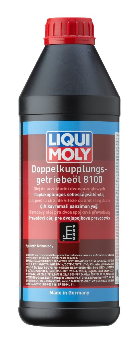 LIQUI MOLY Olej do automatycznej skrzyni biegów 3640 LIQUI MOLY 8100 3640 Skrzynia biegów PORSCHE Boxster (987)
