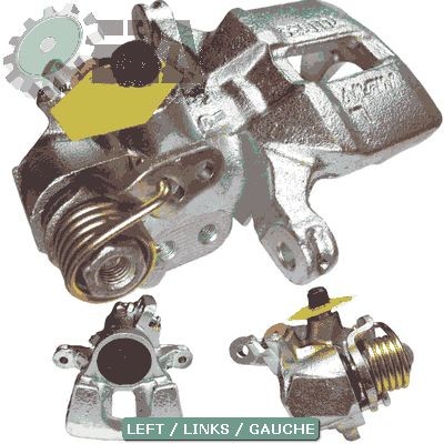 ERA Benelux Bremsecaliper BC52087 Bremseklave PORSCHE ERA Benelux BC52087