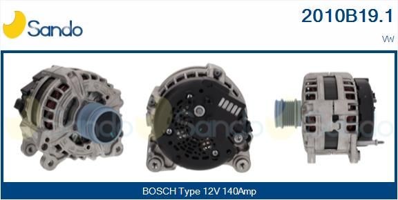 SANDO Lichtmaschine 2010B19.1 2010B19.1 Lichtmaschine SANDO VW AMAROK