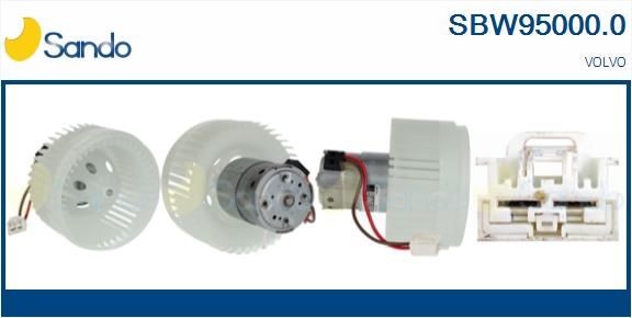SANDO Ventilatore abitacolo SBW95000.0 SBW95000.0 Ventola abitacolo SANDO VOLVO XC 90 costo