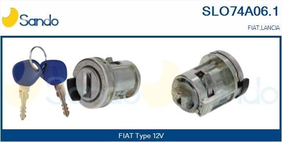 SANDO Lock Cylinder, ignition lock SLO74A06.1 SANDO SLO74A06.1 LANCIA Zeta (220) lock cylinder replacement