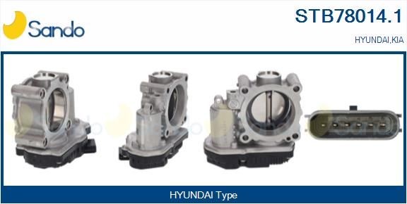 SANDO Gasklephuis STB78014.1 Mazda 3 Gasklephuis SANDO STB78014.1