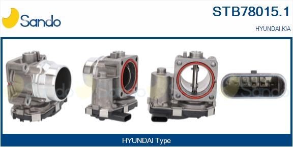 SANDO Gasspjæld STB78015.1 STB78015.1 Gasspjæld HYUNDAI ix35 SANDO