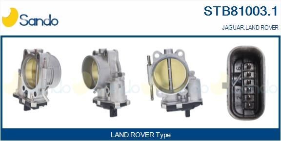SANDO Drosselklappenstutzen STB81003.1 Saugrohrklappe SANDO COLT STB81003.1 günstig