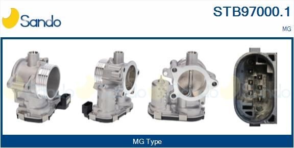 SANDO Gasspjæld STB97000.1 Gasspjæld SANDO Hyundai ix35 STB97000.1