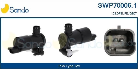 SANDO Spylepumpe SWP70006.1 Spylevæskepumpe SANDO 159 SWP70006.1 billige