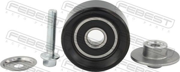 FEBEST Τροχαλία παρέκκλισης, ιμάντας poly-V 1287-D4HE FEBEST 1287-D4HE Τροχαλία αδρανείας ιμάντα poly v Kia Sorento UM τιμες