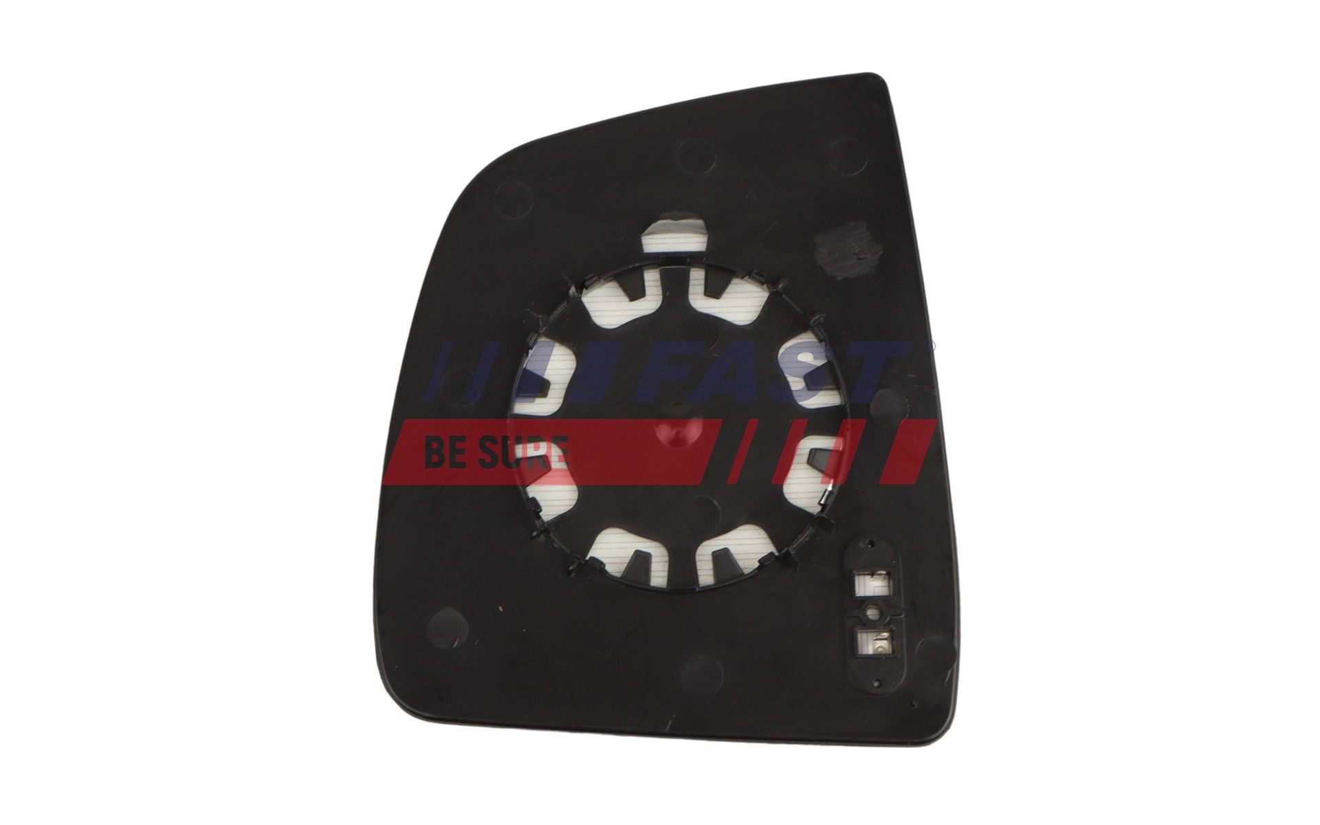 FAST Mirror Glass, outside mirror FT10873 FAST FT10873 FIAT Doblo II Box Body / Estate (263) wing mirror glass replacement