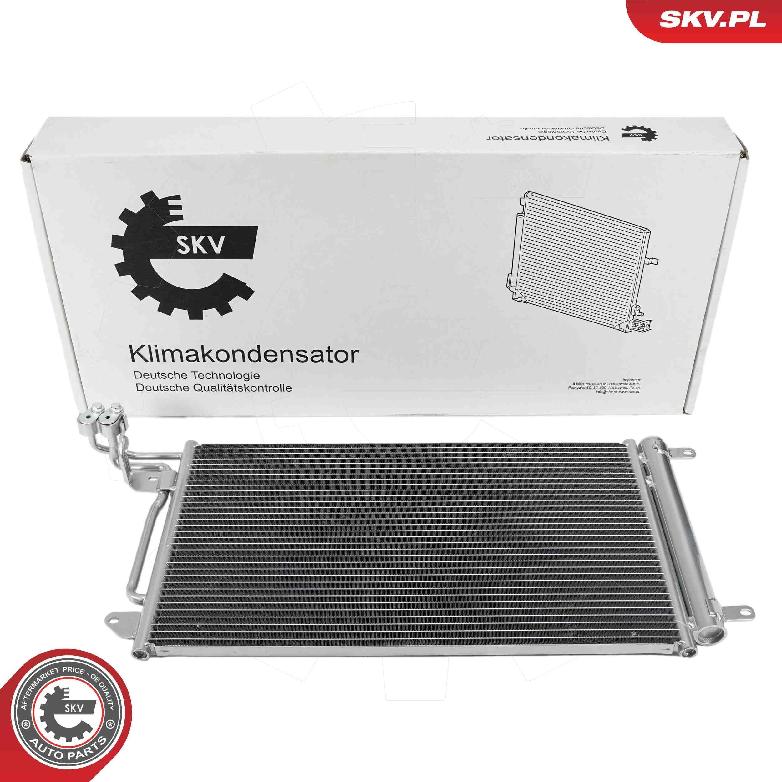 ESEN SKV Condenseur, climatisation 86SKV012 86SKV012 Condenseur de clim SEAT CORDOBA ESEN SKV