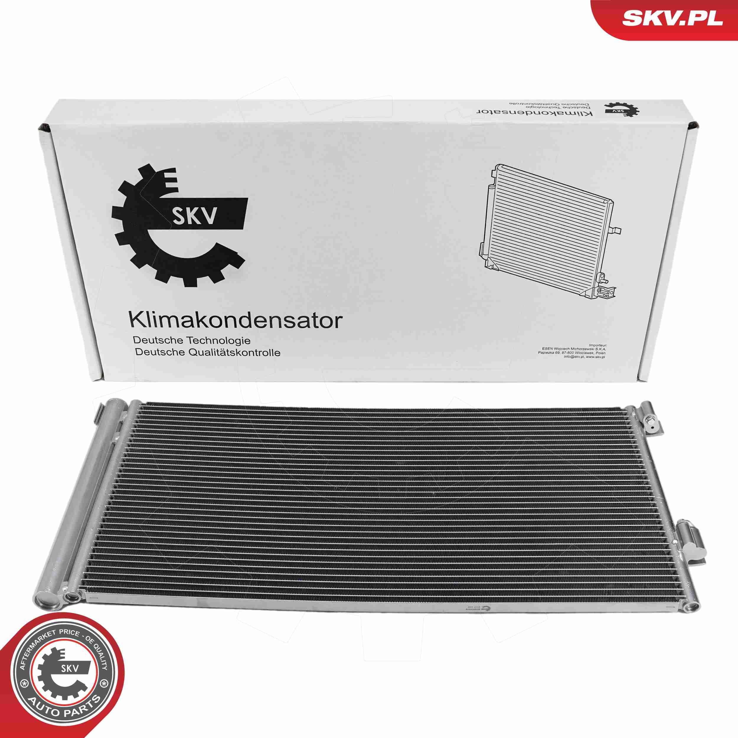 Συμπυκνωτής, σύστ. κλιματισμού ESEN SKV 86SKV079 ESEN SKV 86SKV079: Συμπυκνωτής Renault LAGUNA 2015