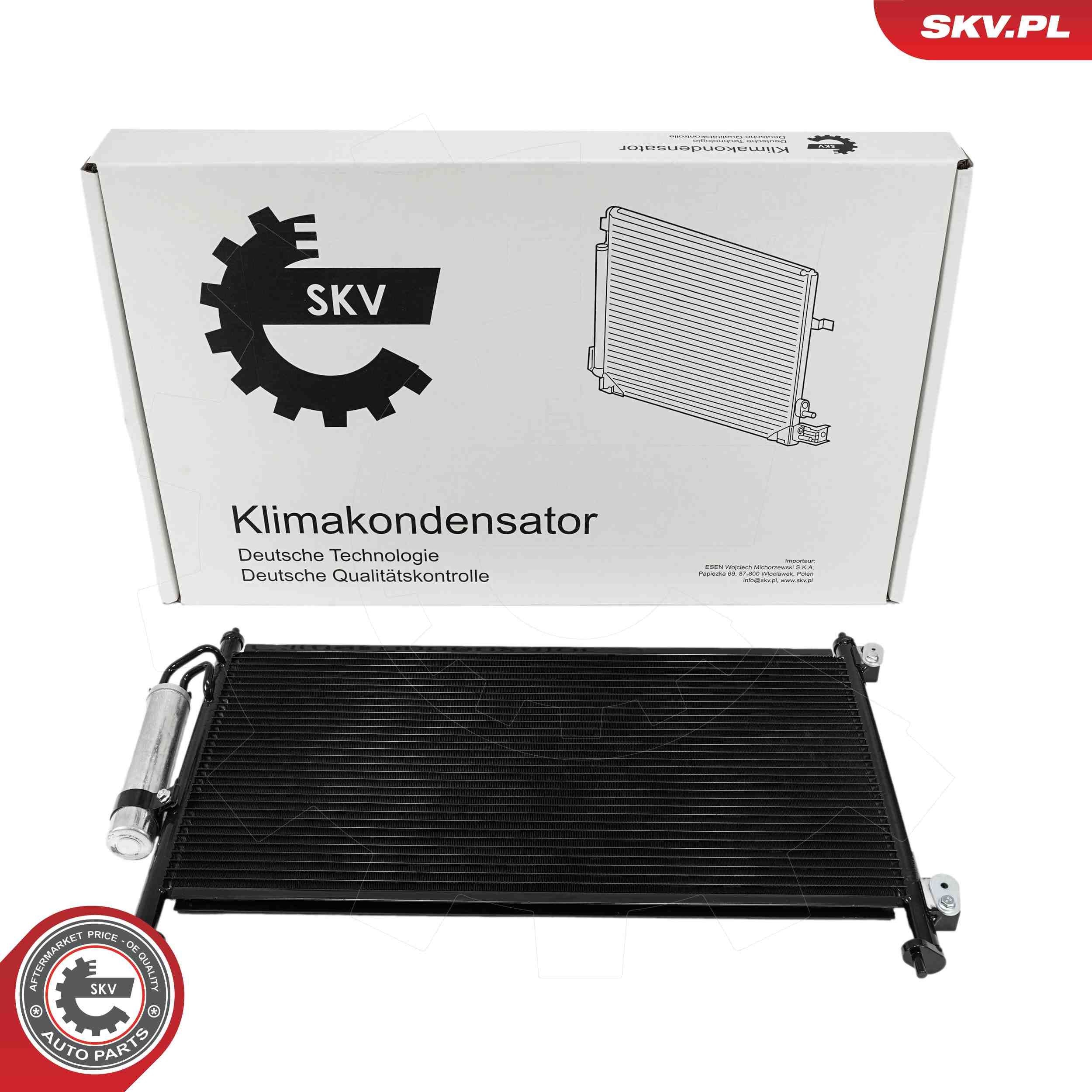 ESEN SKV Kondensaator, kliimaseade 86SKV092 ESEN SKV 86SKV092 Kliimaradiaator HONDA Civic VIII Sedaan (FD, FA) odav