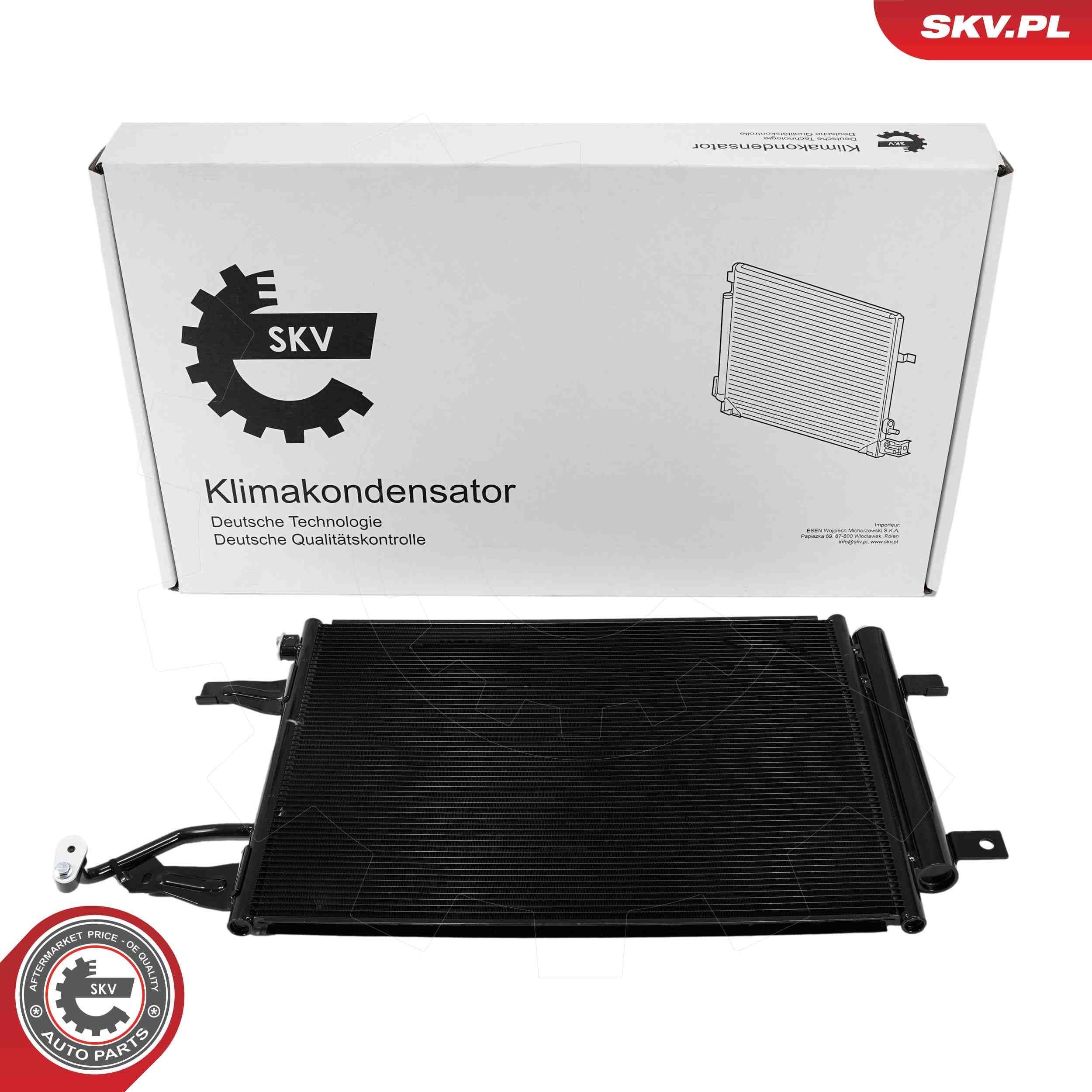 Kondenzátor klimatizácie ESEN SKV 86SKV108 ESEN SKV 86SKV108: Chladič klimatizácie Mitsubishi COLT 2007