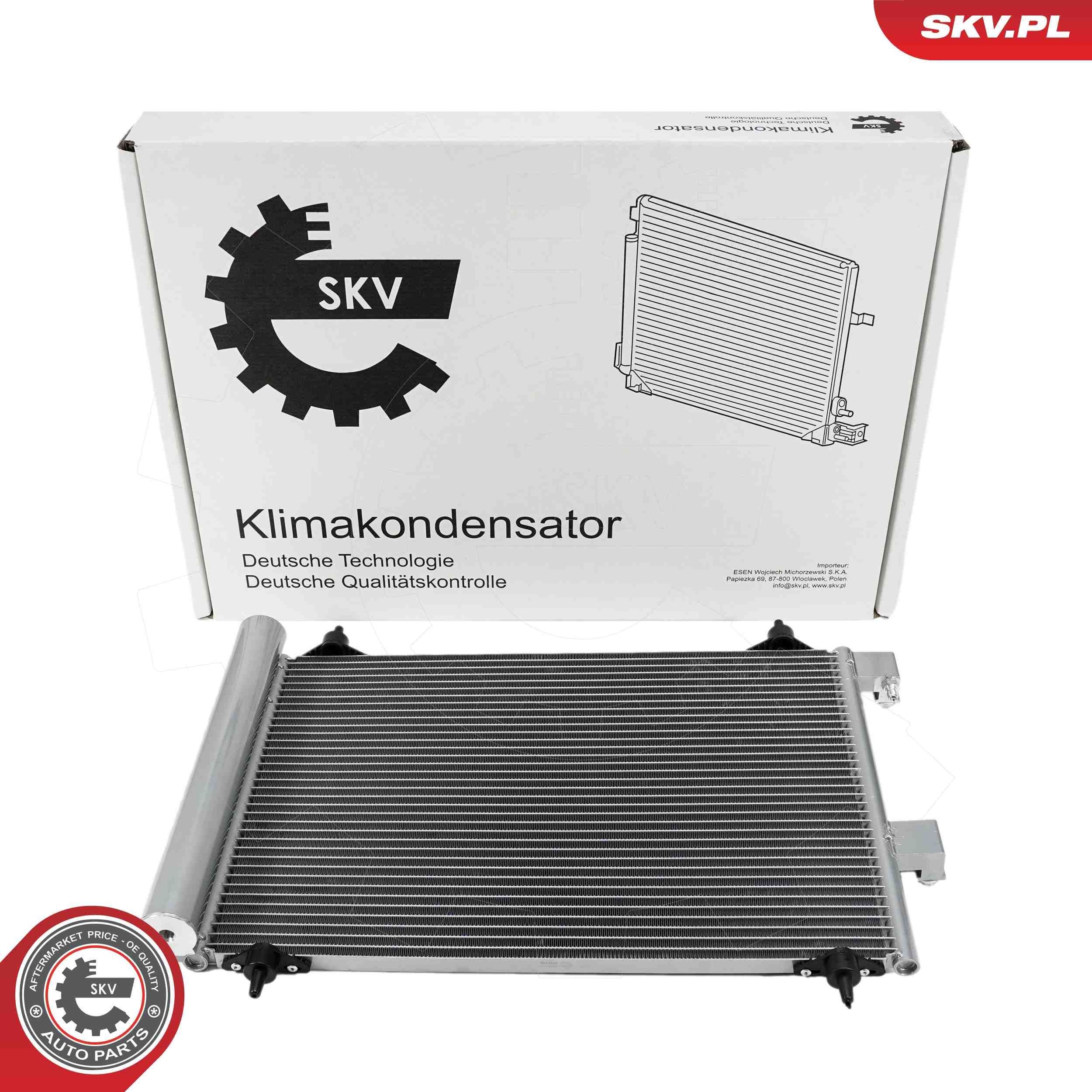 ESEN SKV Kondensor, klimatanläggning 86SKV171 86SKV171 ESEN SKV kondensor CITROЁN C5