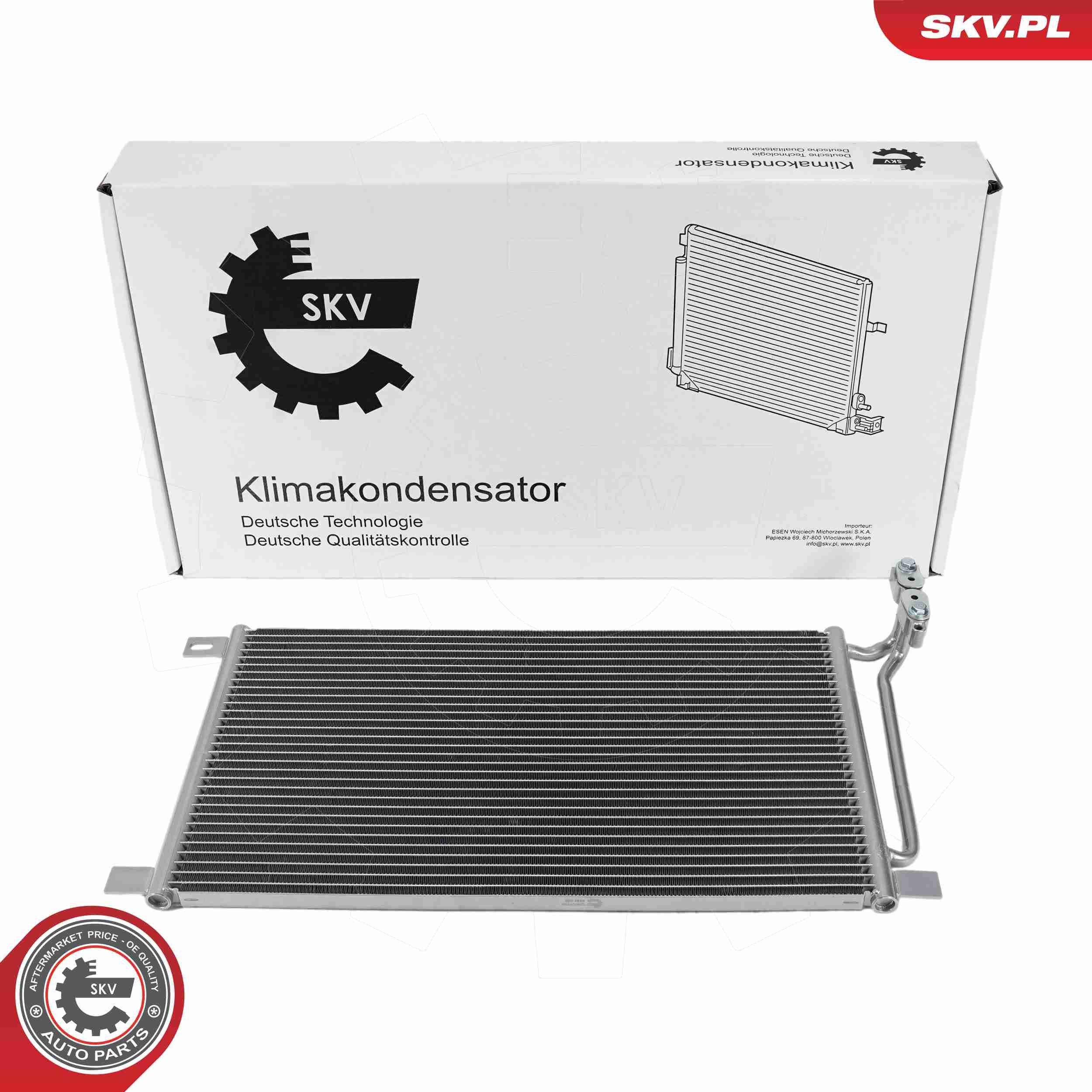 ESEN SKV Kondensor, klimatanläggning 86SKV186 BMW E46 AC-kondensor ESEN SKV 86SKV186