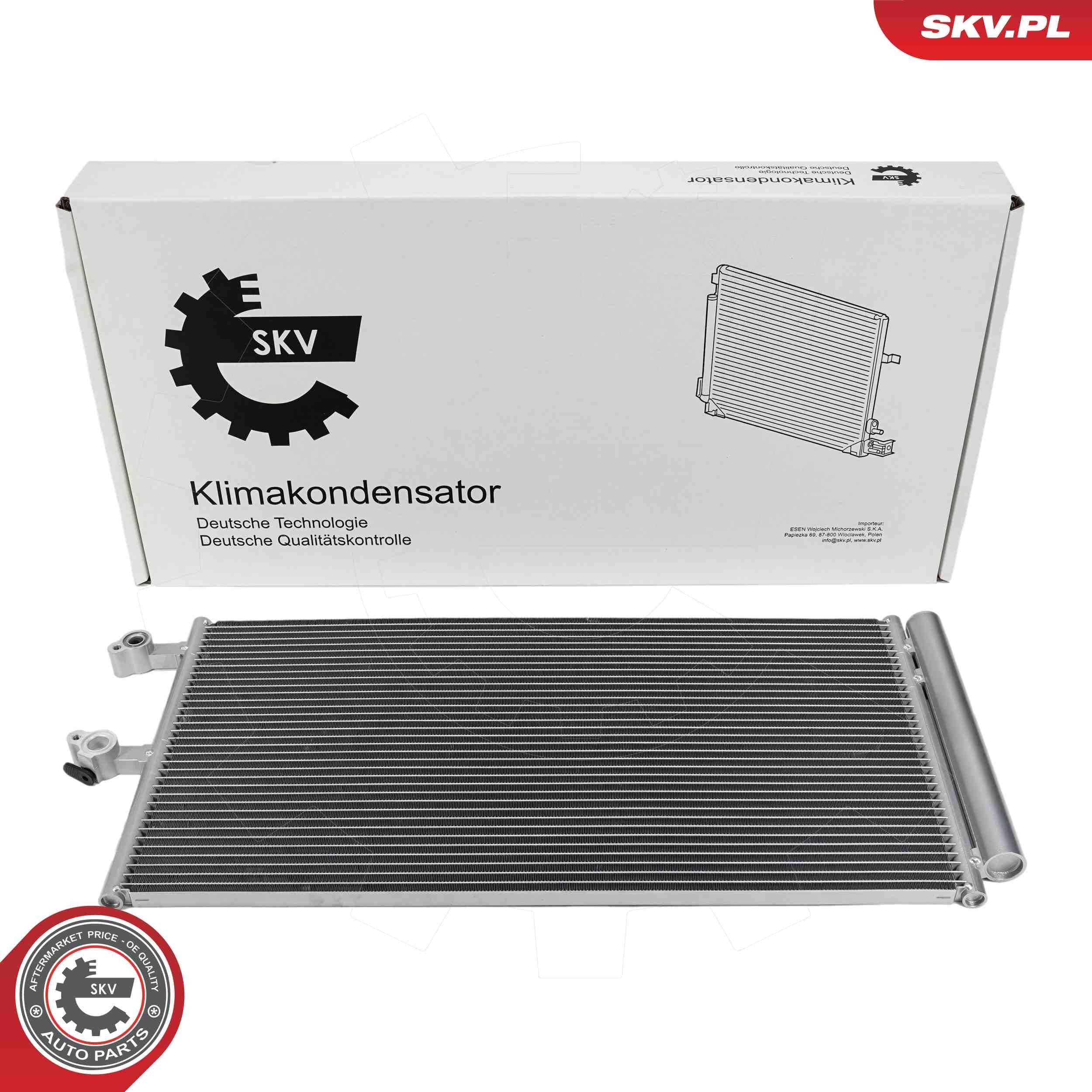 ESEN SKV Kondensator, klimaanlæg 86SKV212 ESEN SKV 86SKV212 VOLVO V90 II Cross Country (236) Aircondition kondensator til en rimelig pris