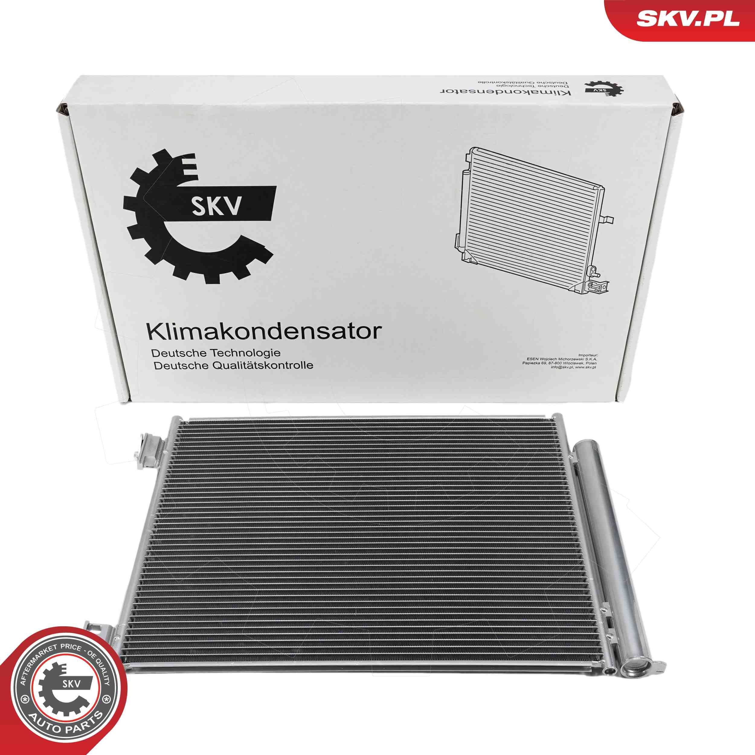 ESEN SKV Skraplacz, klimatyzacja 86SKV241 Klimatyzacja RENAULT Captur II: Skraplacz, klimatyzacja ESEN SKV 86SKV241