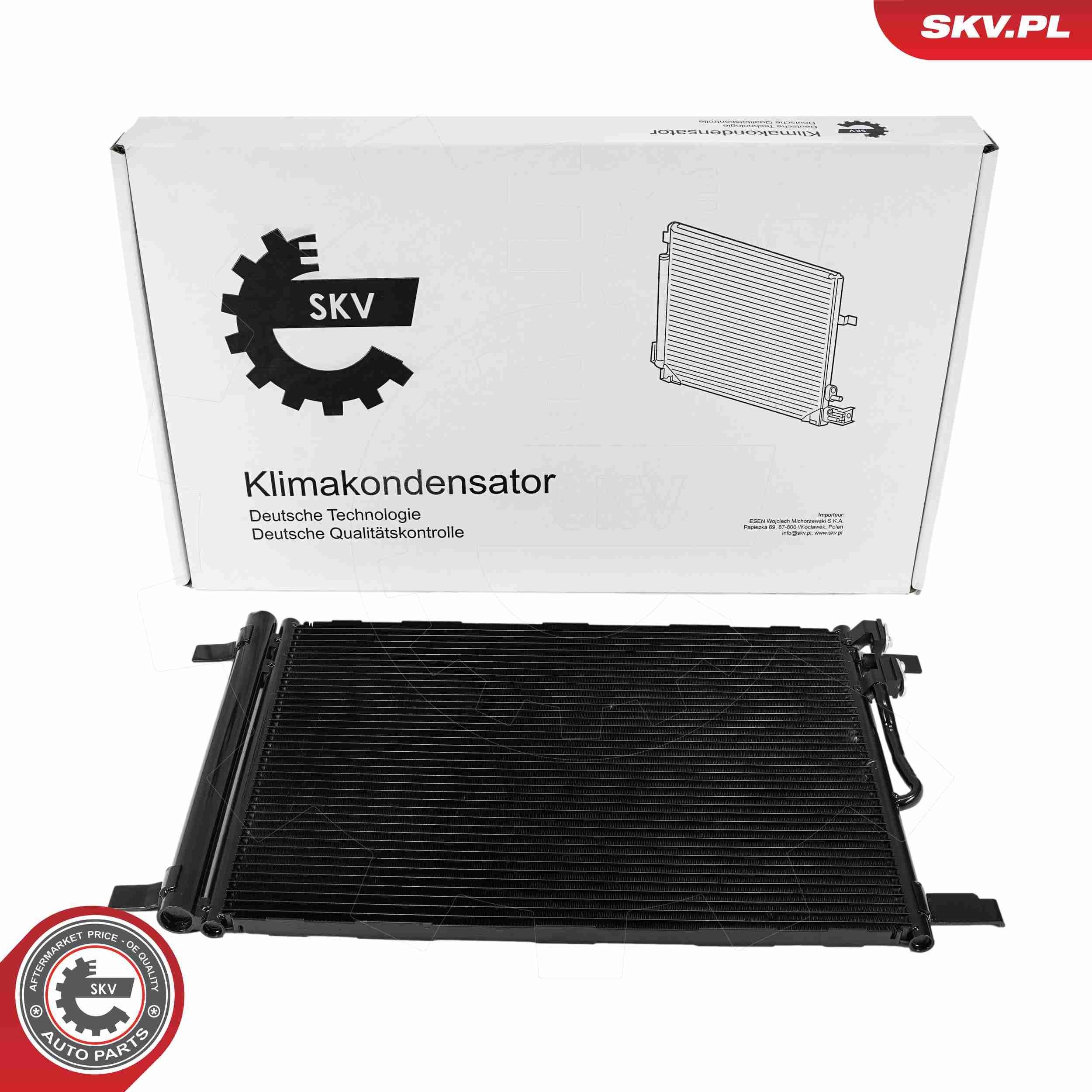 Condenseur, climatisation ESEN SKV 86SKV253 ESEN SKV 86SKV253 Condenseur de climatisation Volkswagen TIGUAN 2021