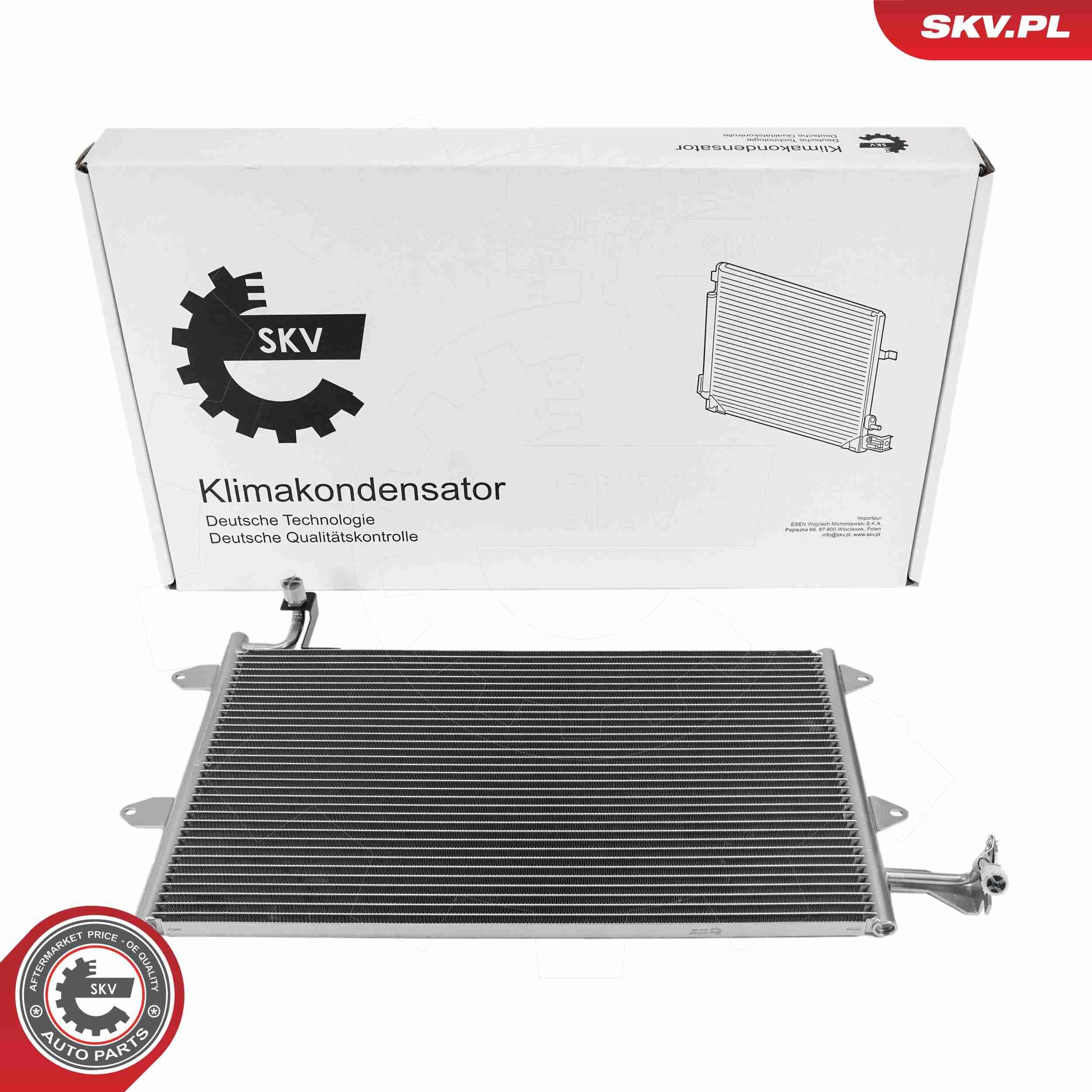 Condensatore climatizzatore ESEN SKV 86SKV260 ESEN SKV 86SKV260 Condensatore aria condizionata Volkswagen VENTO 2018