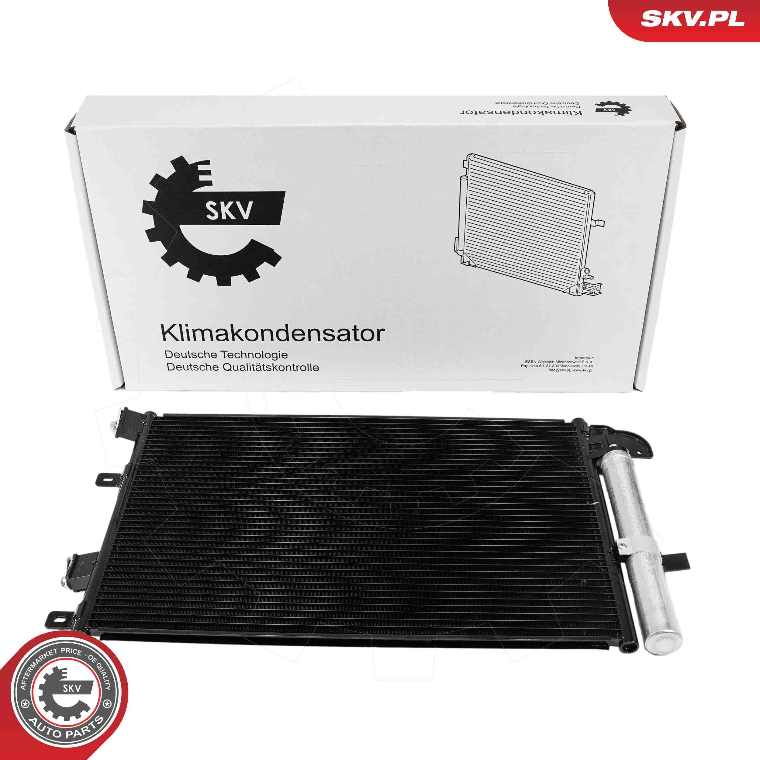 Condenseur, climatisation ESEN SKV 86SKV306 ESEN SKV 86SKV306 Condenseur de climatisation Jaguar S-TYPE 2004