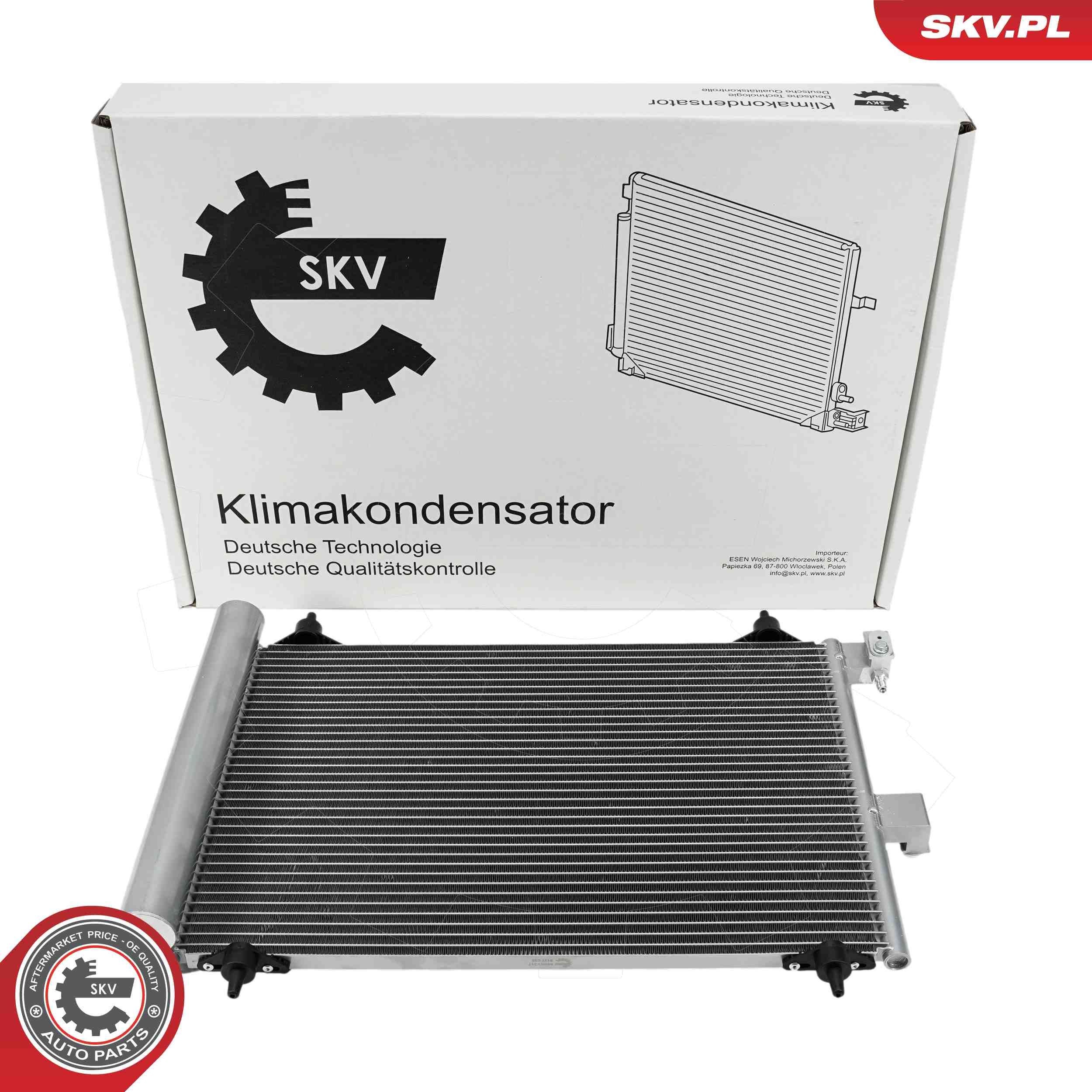 ESEN SKV Kondensor, klimatanläggning 86SKV317 86SKV317 ESEN SKV Kondensator Jaguar