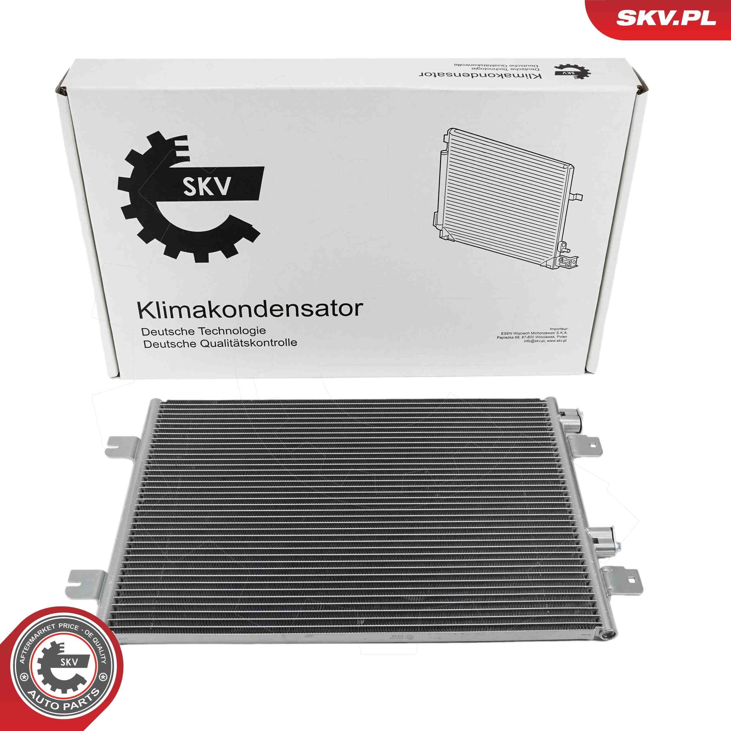 ESEN SKV Air conditioning condenser 86SKV322 ESEN SKV 86SKV322 Renault Logan Estate ac condenser replacement