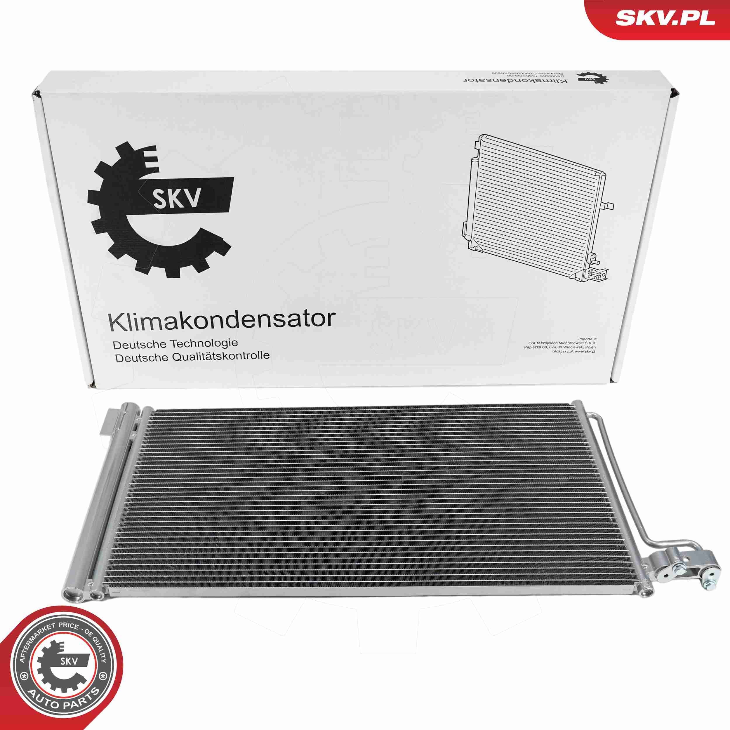 ESEN SKV Kondensor, klimatanläggning 86SKV348 86SKV348 ESEN SKV Kondensor AC Jaguar