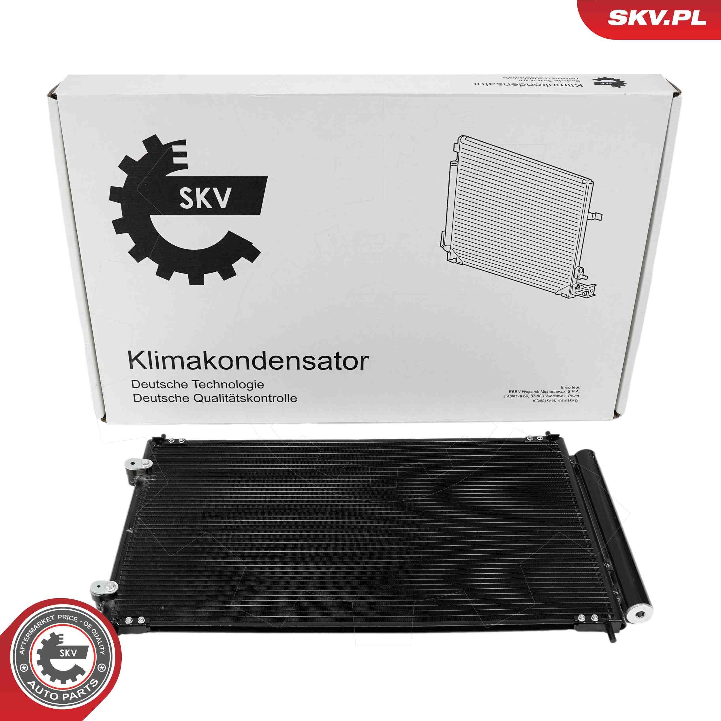 ESEN SKV Condensor voor airco 86SKV362 86SKV362 Condensor ESEN SKV MERCEDES-BENZ VITO