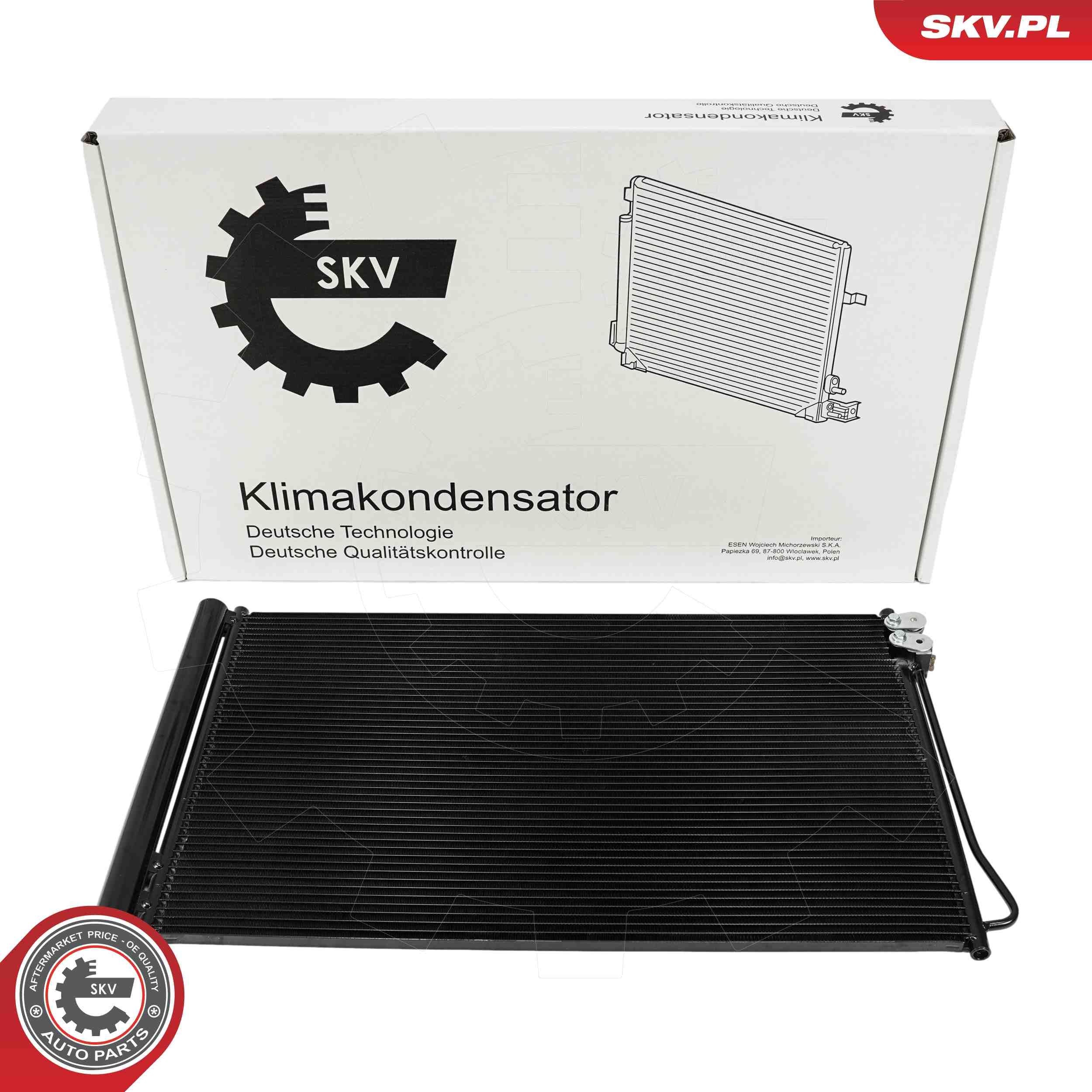 ESEN SKV Condenseur, climatisation 86SKV398 86SKV398 Condenseur de clim MERCEDES-BENZ Classe M ESEN SKV